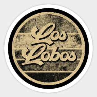 Los LobosArt drawing Sticker